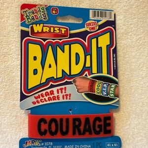 New trendy bendy BAND-IT silicone bracelet.